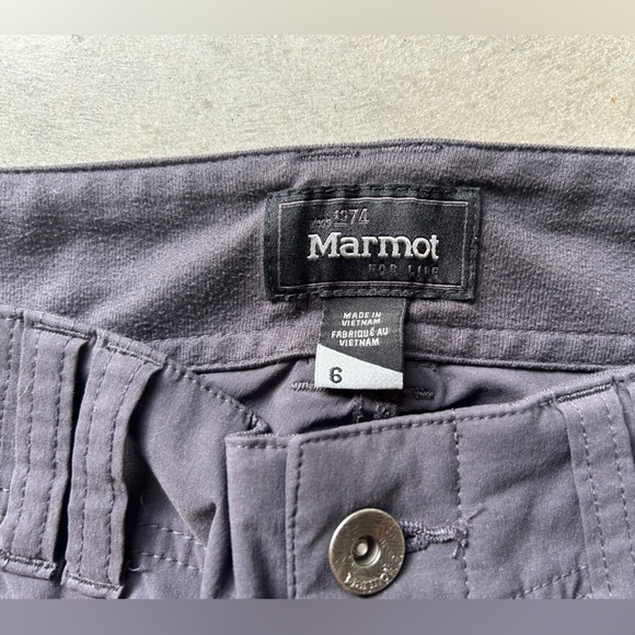 Marmot Gray Zip off Hiking Pants - Picture 6 of 6